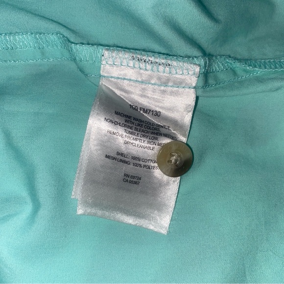 COLUMBIA Men's PFG Super Bonehead Classic Sea Green Short Sleeve Shirt XL - GUC - Picture 8 of 9